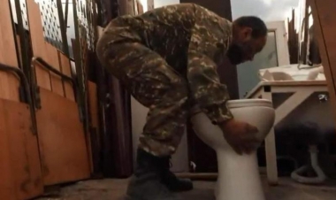 Ermənilərdən yeni “unitaz əməliyyatı” –