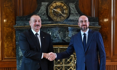 İlham Əliyev: “Azərbaycan Brüssel formatını dəstəkləyir”