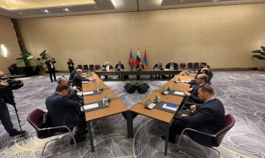 Azərbaycan, Ermənistan və Rusiya XİN başçıları bir arada