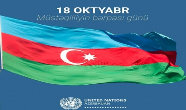 BMT-dən Azərbaycana təbrik