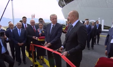 Zəngilan Beynəlxalq Hava Limanının açılışı olub
