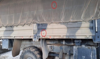 Kəlbəcərdə təminat daşıyan texnikamız atəşə tutulub