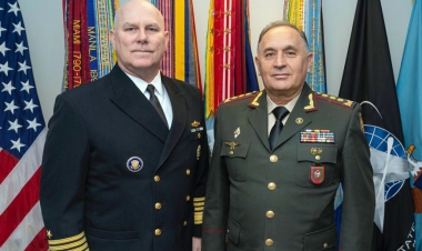 Azərbaycan-ABŞ hərbi əməkdaşlığı müakirə olunub