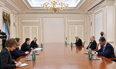 İlham Əliyev İqor Levitini qəbul edib