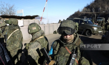 Ruslar Şuşadakı aksiya bölgəsinə hərbi texnika yeridir
