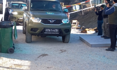 Sülhməramlılara aid daha 2 avtomobil Xankəndidən Laçına keçib