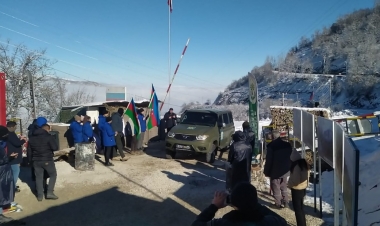 RSK və BQXK-ya məxsus avtomobillər Laçın-Xankəndi yolundan keçib