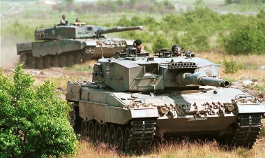 Alman tankları yenidən Ukraynada