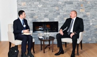 İlham Əliyev Cared Kohen ilə görüşüb