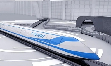 Çin uçan qatar yaradır