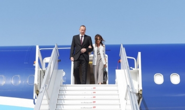 Azərbaycan Prezidenti Macarıstana rəsmi səfər edib