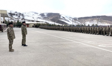 Baş Qərargah rəisi hərbi hissələrin döyüş hazırlığını yoxlayıb