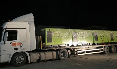 Azərbaycan Türkiyəyə stasionar generatorlar göndərib -